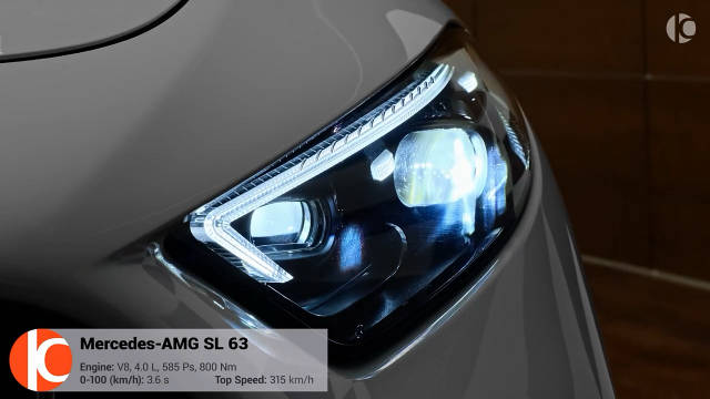 采用V8发动机，直逼超跑的感觉 全新梅赛德斯-AMG SL 63！