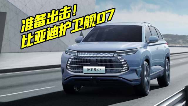 多生孩子好打架！比亚迪护卫舰07来了，主攻25万大五座SUV
