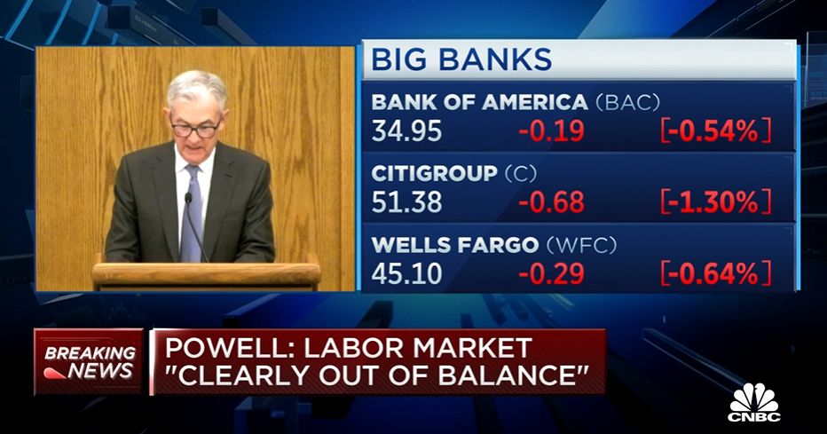 仅8分钟,鲍威尔用1301个单词吓崩美股!马斯克、贝索斯被“血洗”5400亿!苹果也“摊上大事”了休闲区蓝鸢梦想 - Www.slyday.coM 仅8分钟,鲍威尔用1301个单词吓崩美股!马斯克、贝索斯被“血洗”5400亿!苹果也“摊上大事”了休闲区蓝鸢梦想 - Www.slyday.coM