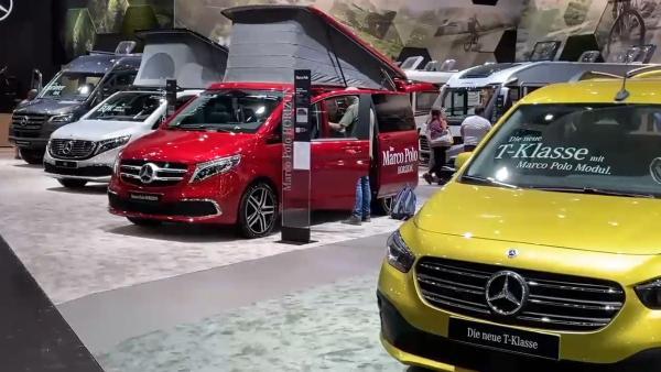 德国杜塞尔多夫国际房车展览会开幕，700多家企业参展