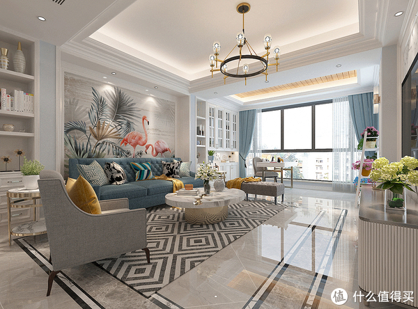 看了她家的美式风装修,才知道岁月静好,原来就是如此,简洁美观休闲区蓝鸢梦想 - Www.slyday.coM 看了她家的美式风装修,才知道岁月静好,原来就是如此,简洁美观休闲区蓝鸢梦想 - Www.slyday.coM