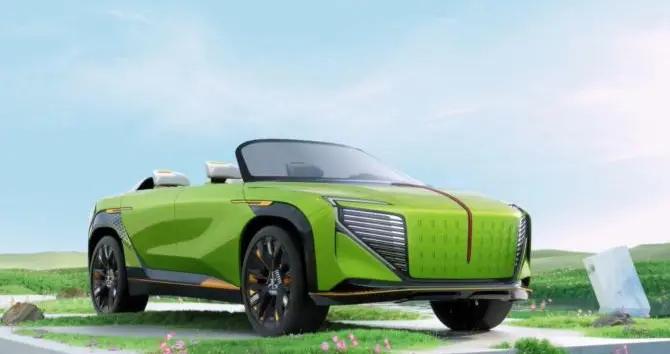 “蔚小理”迎来新对手 红旗发布三款概念车 敞篷SUV配空气悬架