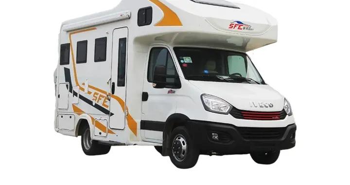 赛沸尔房车依维柯C型双拓展，一起去看海风吹