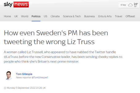 ▲英国天空新闻网报道截图