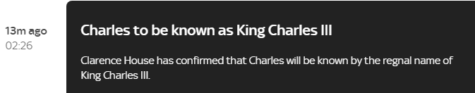 【蜗牛棋牌】称呼确认，“查尔斯三世”