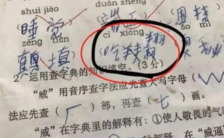 批完小学生试卷,老师要被网络用语气死了休闲区蓝鸢梦想 - Www.slyday.coM 批完小学生试卷,老师要被网络用语气死了休闲区蓝鸢梦想 - Www.slyday.coM