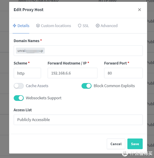 NPM(nginx proxy manager)解决部分站点代理失败问题,unraid登录页面代理不成功1 NPM(nginx proxy manager)解决部分站点代理失败问题,unraid登录页面代理不成功