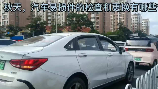 秋天，汽车易损件的检查和更换有哪些？