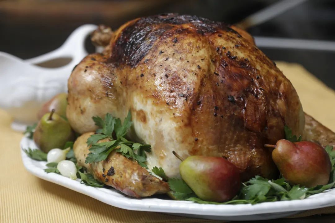 火鸡是西方感恩节的传统主菜。图/IC photo