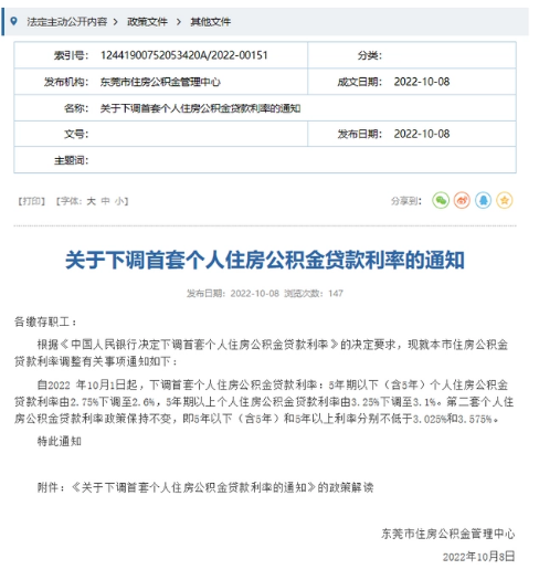东莞:首套房公积金贷款利率5年期以上下调至3.1%休闲区蓝鸢梦想 - Www.slyday.coM 东莞:首套房公积金贷款利率5年期以上下调至3.1%休闲区蓝鸢梦想 - Www.slyday.coM