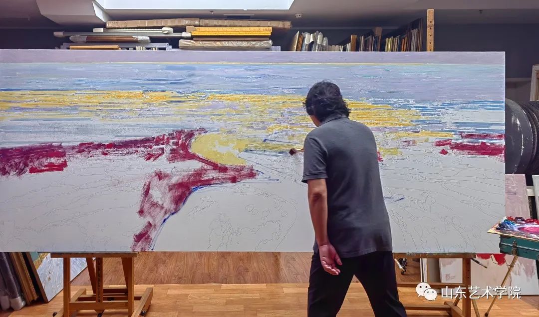 讲好新时代黄河故事!带你走近油画《黄河入海口湿地》休闲区蓝鸢梦想 - Www.slyday.coM 讲好新时代黄河故事!带你走近油画《黄河入海口湿地》休闲区蓝鸢梦想 - Www.slyday.coM