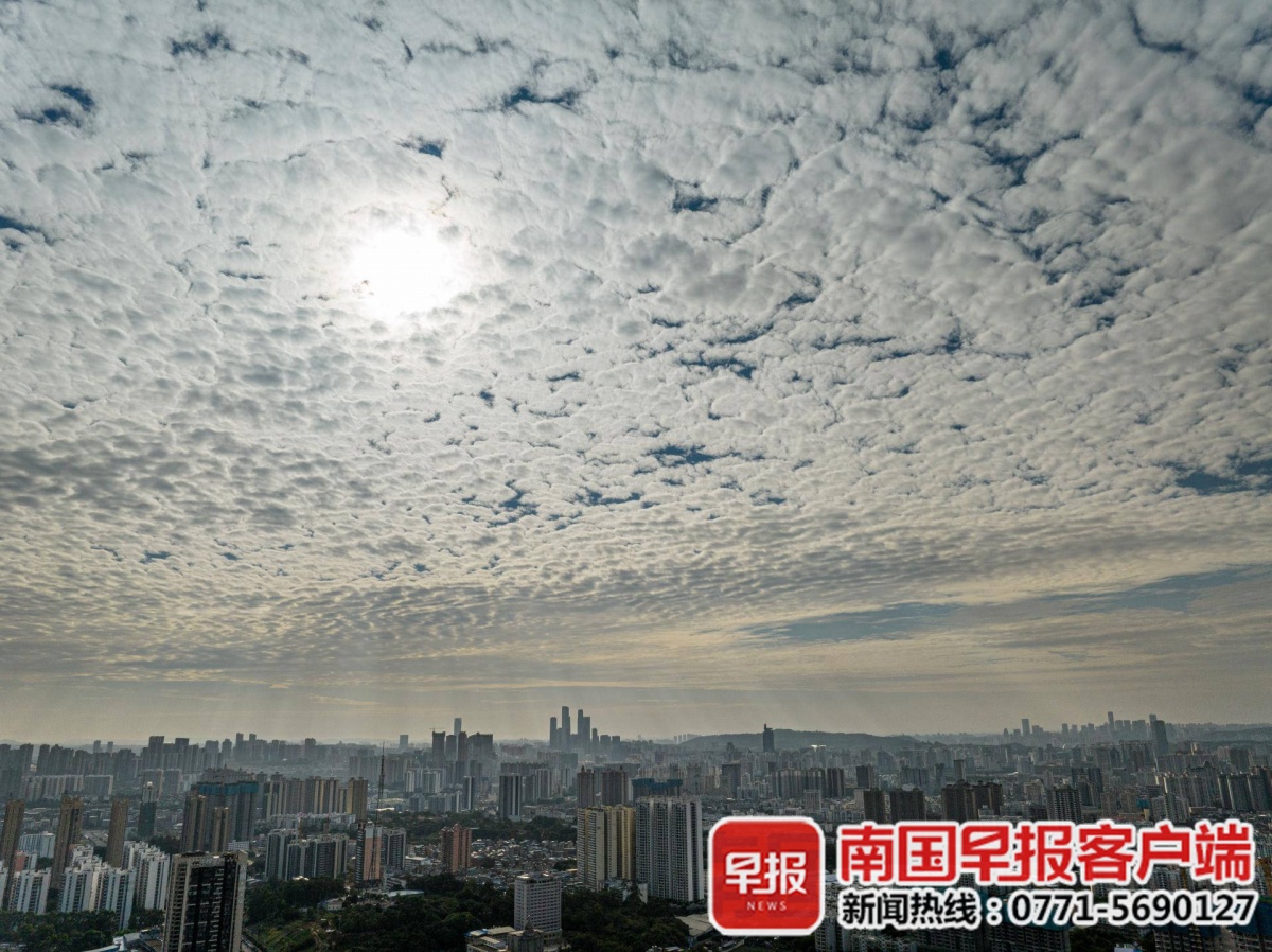 美!南宁天空现大片鱼鳞状白云休闲区蓝鸢梦想 - Www.slyday.coM 美!南宁天空现大片鱼鳞状白云休闲区蓝鸢梦想 - Www.slyday.coM