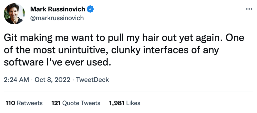 “Git 是我用过最笨重的软件”!喷完 C++ 喷 Git,这位 Azure CTO 到底何许人也? “Git 是我用过最笨重的软件”!喷完 C++ 喷 Git,这位 Azure CTO 到底何许人也?