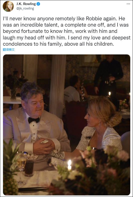 《哈利·波特》海格扮演者罗彼·考特拉尼去世,J.K.罗琳等人发文悼念休闲区蓝鸢梦想 - Www.slyday.coM 《哈利·波特》海格扮演者罗彼·考特拉尼去世,J.K.罗琳等人发文悼念休闲区蓝鸢梦想 - Www.slyday.coM