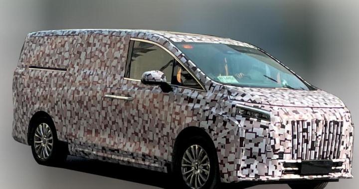 魏牌刚出最大SUV 全新MPV谍照就来 前脸酷似红旗HQ9