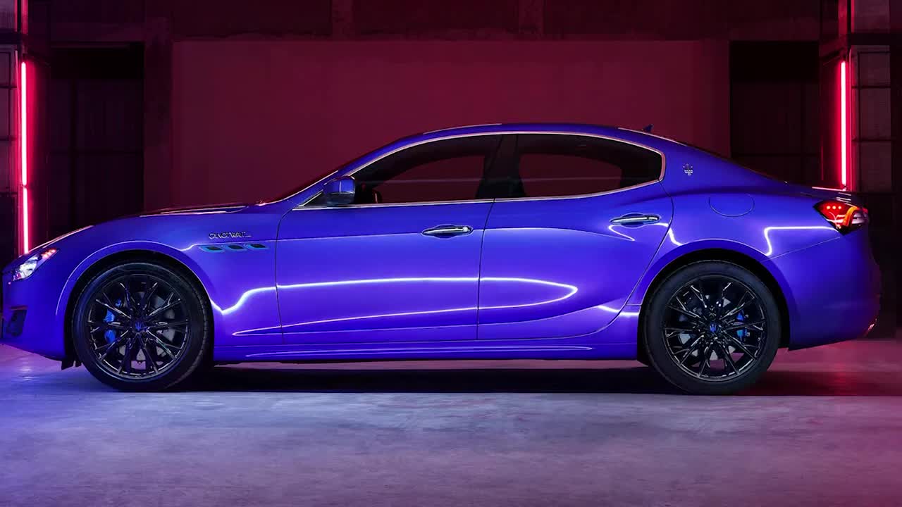 视频：玛莎拉蒂Ghibli 新款上市！搭3.0T动力+四出排气，内饰配置豪华