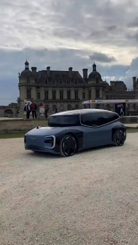 大众L5级别无人驾驶概念车，躺在里面应该挺有安全感的吧