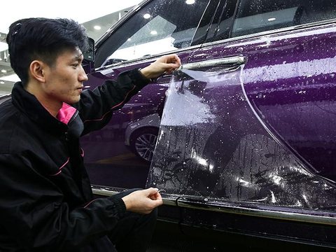 新车还没上牌，可以贴隐形车衣吗？