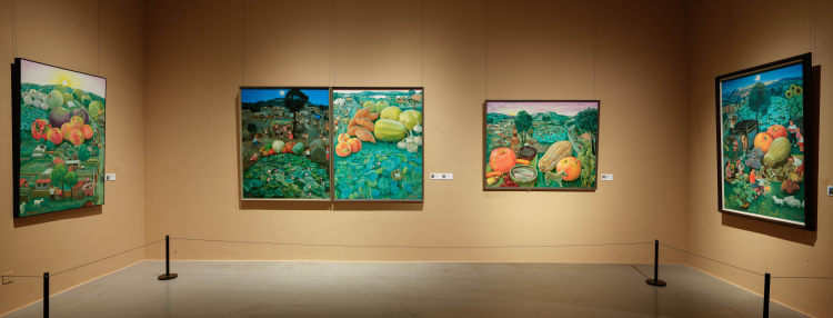 当地里的蔬果比人都大……来看看画家陈树中的乡土绘画精品休闲区蓝鸢梦想 - Www.slyday.coM 当地里的蔬果比人都大……来看看画家陈树中的乡土绘画精品休闲区蓝鸢梦想 - Www.slyday.coM