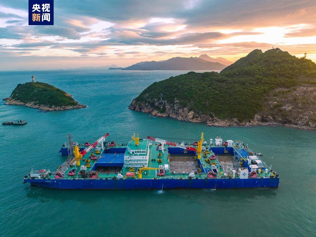 深中通道完成全部标准管节沉放安装休闲区蓝鸢梦想 - Www.slyday.coM 深中通道完成全部标准管节沉放安装休闲区蓝鸢梦想 - Www.slyday.coM