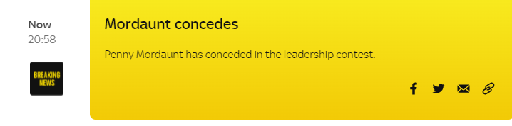 英媒:莫当特承认失败,前财政大臣苏纳克将任保守党党首及英国首相休闲区蓝鸢梦想 - Www.slyday.coM 英媒:莫当特承认失败,前财政大臣苏纳克将任保守党党首及英国首相休闲区蓝鸢梦想 - Www.slyday.coM