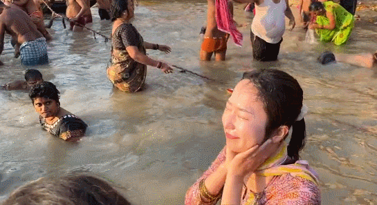 日本网红去印度恒河体验净身仪式,上岸一小时后便开始身体不适休闲区蓝鸢梦想 - Www.slyday.coM 日本网红去印度恒河体验净身仪式,上岸一小时后便开始身体不适休闲区蓝鸢梦想 - Www.slyday.coM