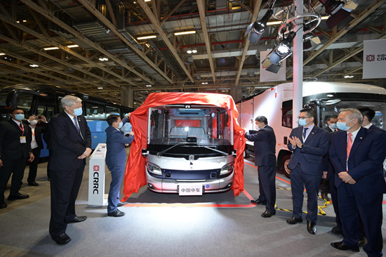 中车新能源汽车“组团”亮相澳门车展 “装备＋平台”模式已在湖南落地