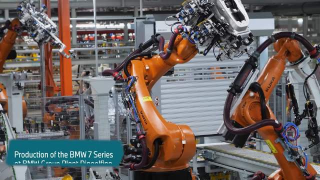 2022款 宝马7系 生产线 德国工厂实拍 感受现代工业的巅峰