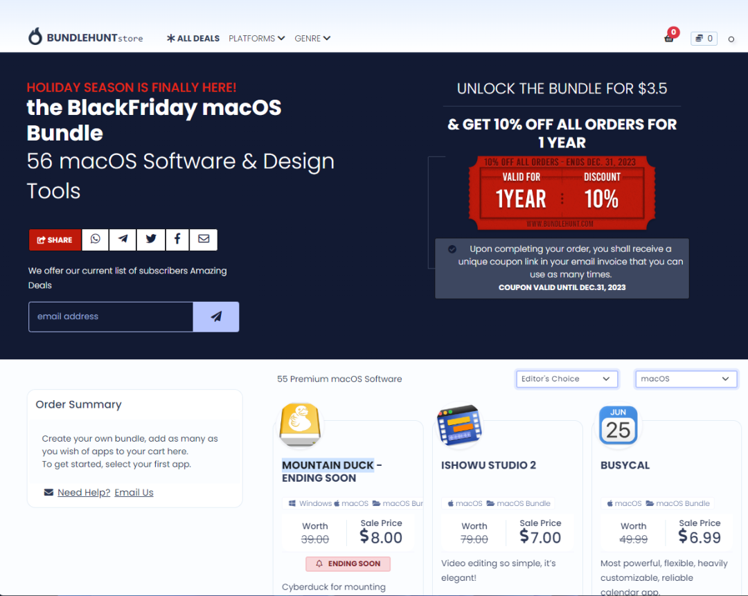 「黑五」特惠什么值得买?我们帮你找了这 20+ 个软件、硬件和服务2 「黑五」特惠什么值得买?我们帮你找了这 20+ 个软件、硬件和服务