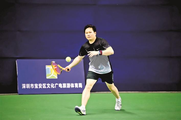 2022年“寶安杯”業(yè)余網(wǎng)球賽收拍