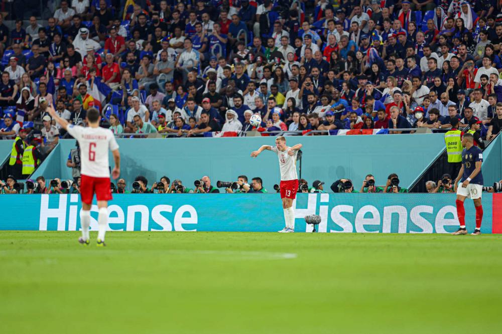 体彩·竞彩世界杯战报｜姆巴佩梅开二度，法国2:1力克丹麦