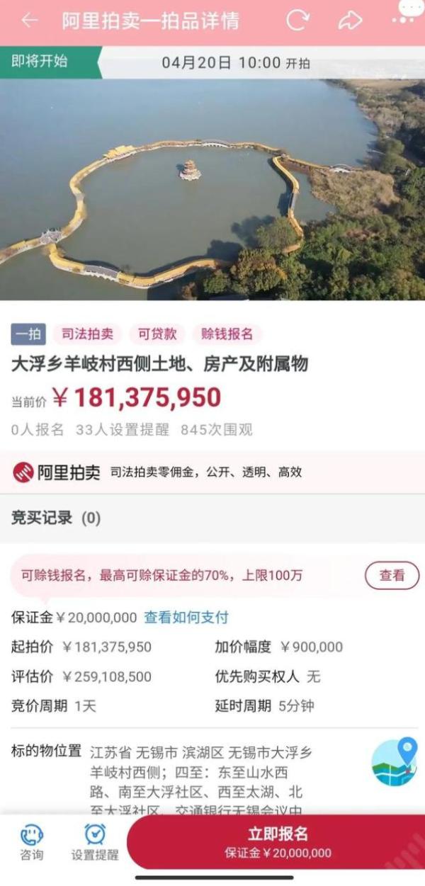 今年4月的一次拍卖