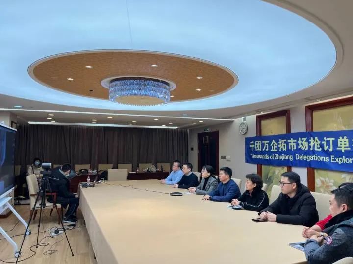 近日,浙江省商务厅牵头,全省各地商务部门带队,开启千团万企拓市场抢订单行动。