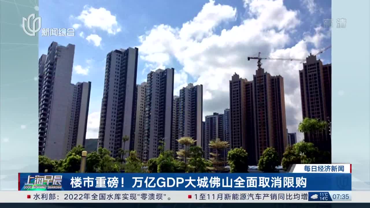 楼市重磅!万亿GDP大城全面取消限购,全市常住人口超960万|限购|限购政策|楼市_新浪新闻