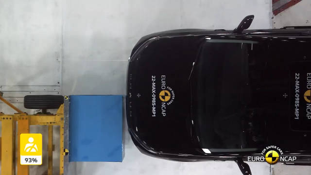 2022欧洲NCAP碰撞测试五星车之上汽大通MIFA9