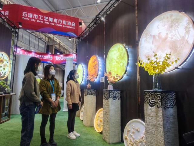 展会现场。受访者供图