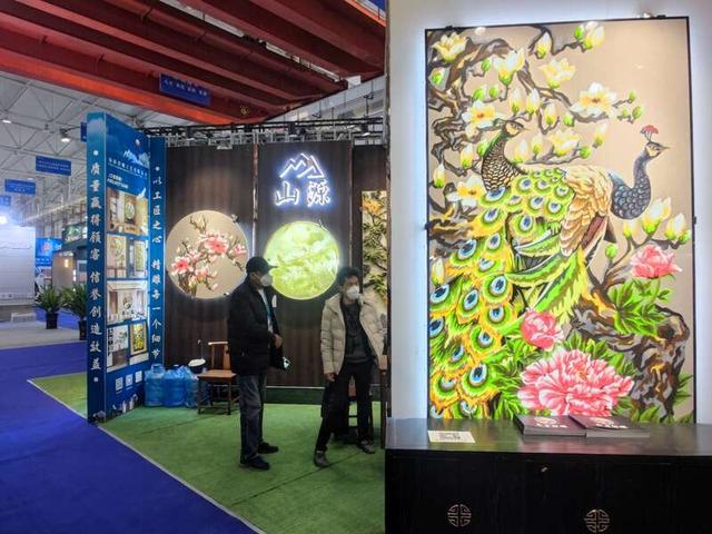 展会现场。受访者供图