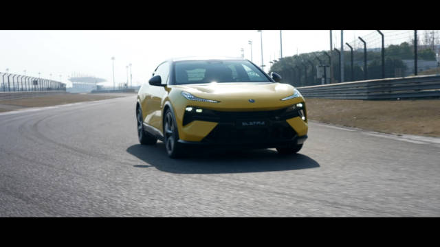 今天路特斯ELETRE赛道日，官方给剪的小片……