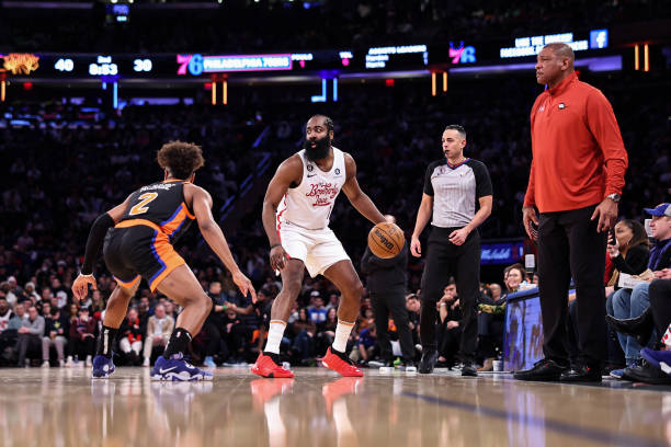 哈登NBA录像精选 每一次后撤步三分都令人叹为观止