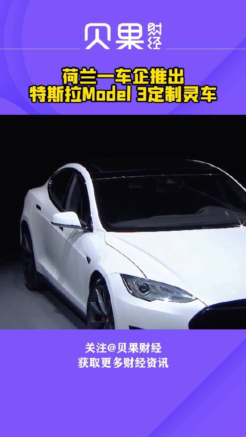 荷兰一车企推出特斯拉Model 3定制灵车