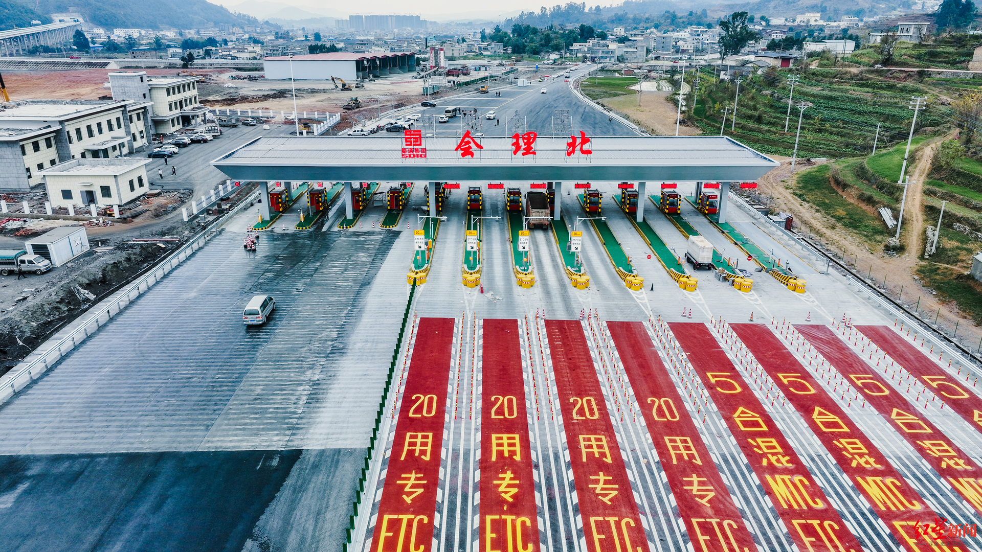 ↑“会理北”将成进出会理的关键路口 柏和新摄