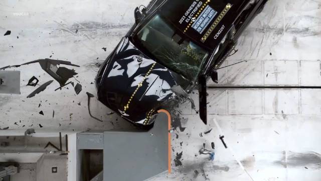 2023款Genesis G80纯电版IIHS碰撞测试