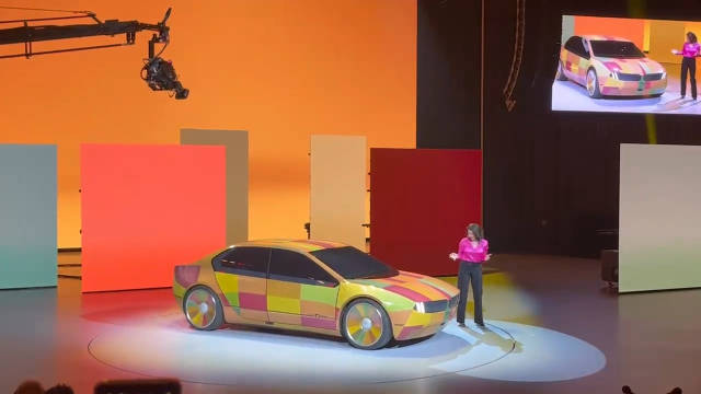 车身可变色的 BMW Dee概念车来了！