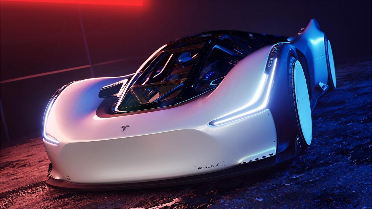 火箭特斯拉来了，为特斯拉跑车搭载火箭推进器，马力2950匹