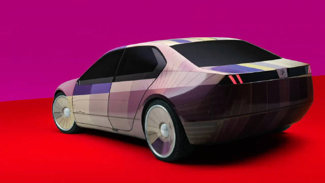 车身32种颜色可变！宝马i Vision Dee概念车亮相CES 2023