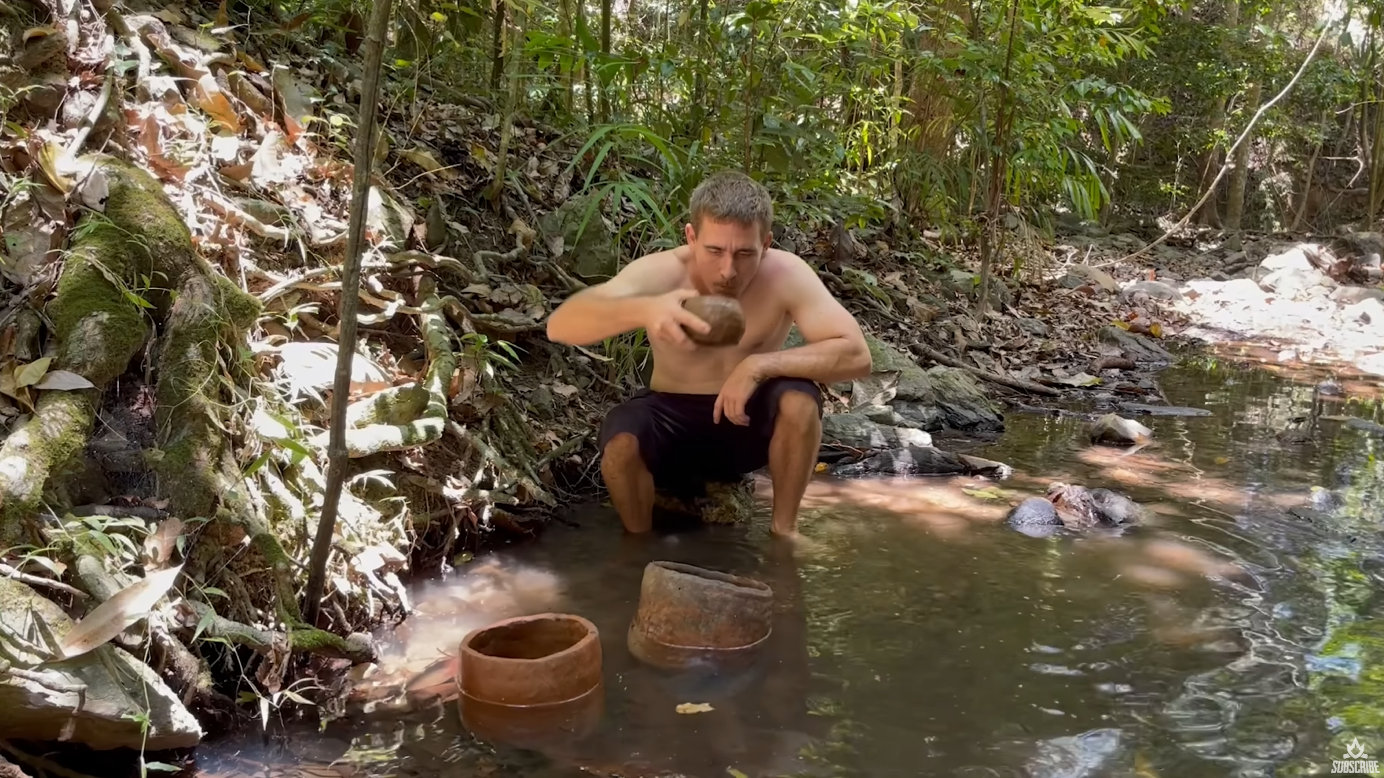 澳洲土法净水……
