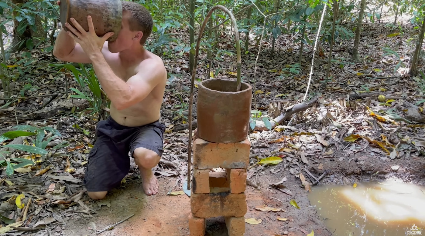 澳洲土法净水……