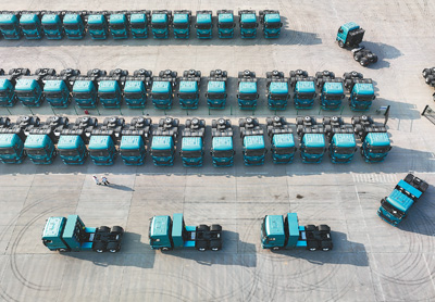 交付新能源重卡