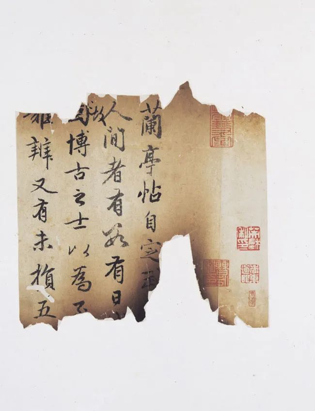 赵孟頫 《兰亭十三跋 》局部 东京国立博物馆藏 展期:2023年3月12日起展出