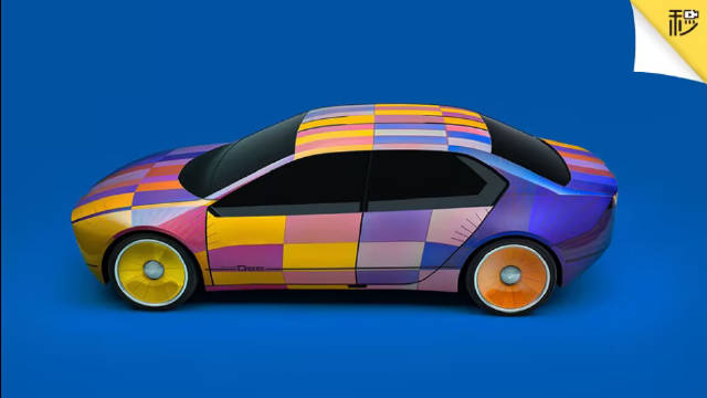 全屏投影 变色车身 宝马数字情感交互概念车Dee真科幻